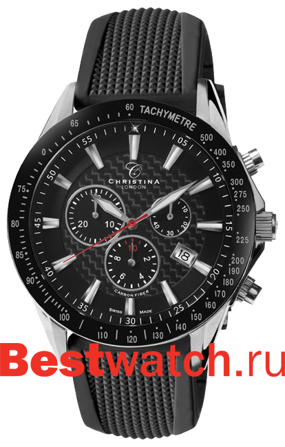 Часы Christina London Gents 516SBL-rubb